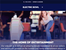 Tablet Screenshot of electricbowl.net
